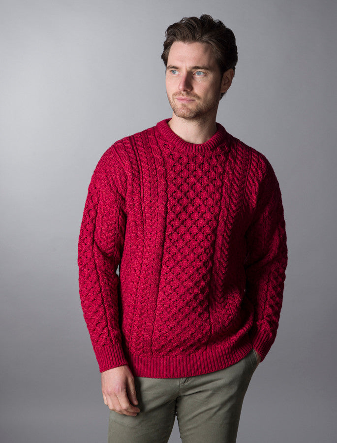 LIAM™ | Merino Aran Sweater