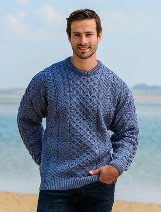 LIAM™ | Merino Aran Sweater