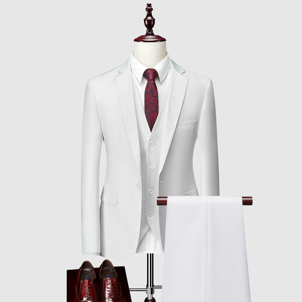 LIAM™ | Men's Tailored Three-Piece Suit Set
