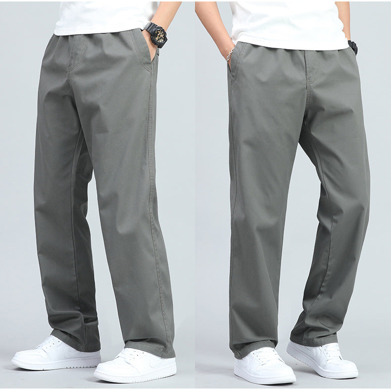 LIAM™ | WIDE COTTON PANTS