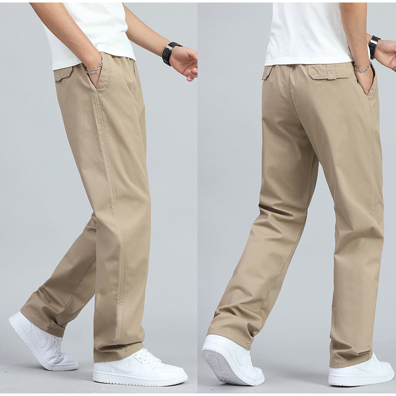 LIAM™ | WIDE COTTON PANTS