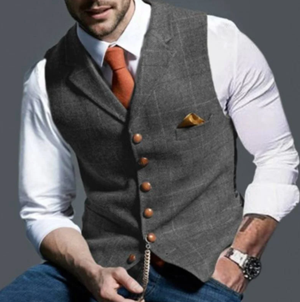 LIAM™ A | ELEGANT MEN'S VEST