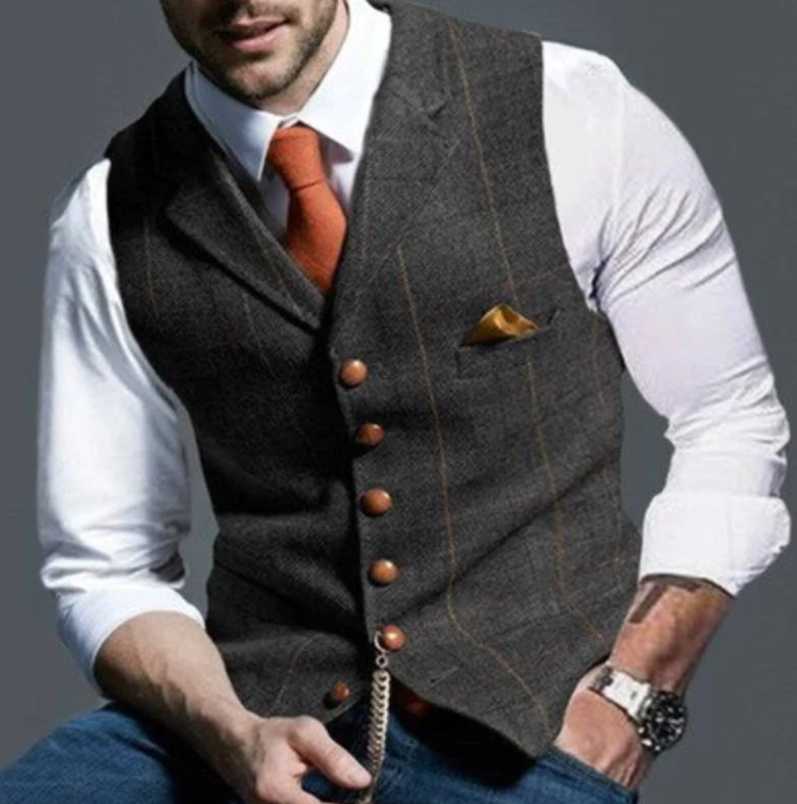 LIAM™ A | ELEGANT MEN'S VEST