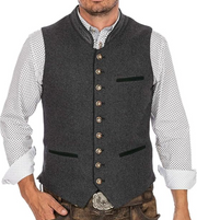 LIAM™ | Men's Slim Trachten Vest