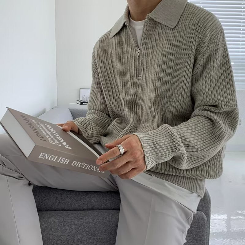 LIAM™ | Rason Zip-Up Sweater