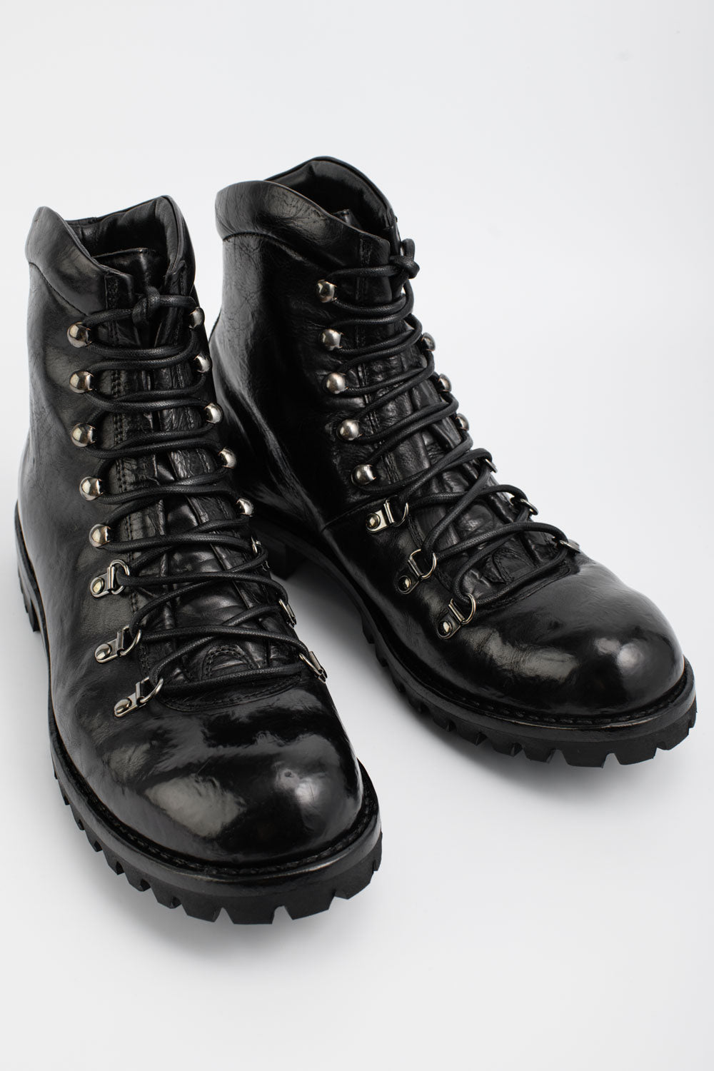 LIAM™ | CAMDEN Tar-Black Combat Boots