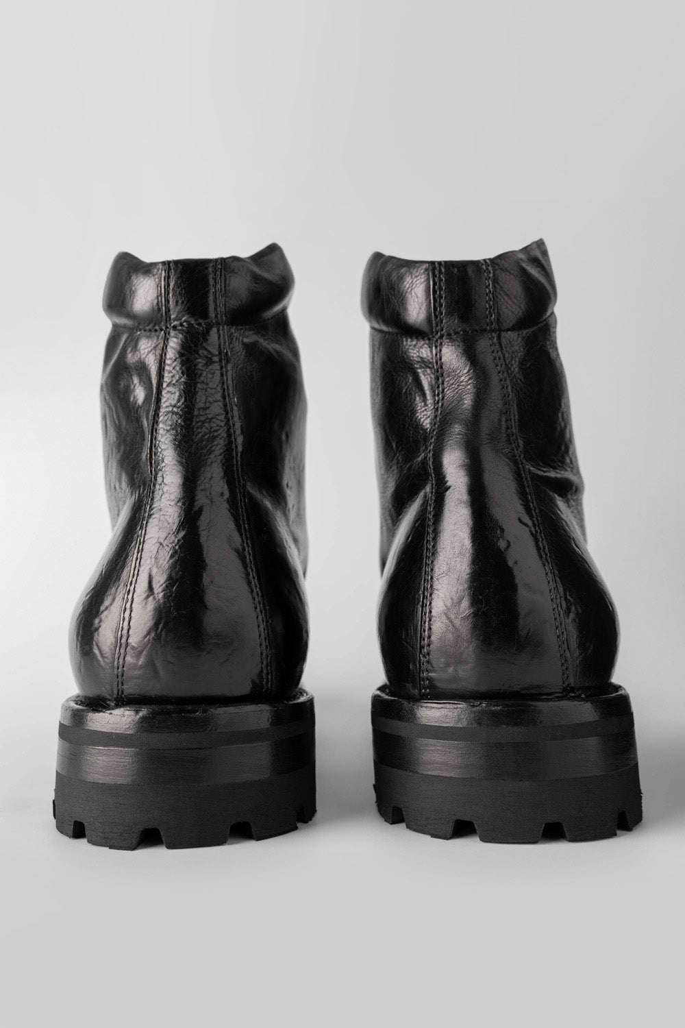 LIAM™ | CAMDEN Tar-Black Combat Boots