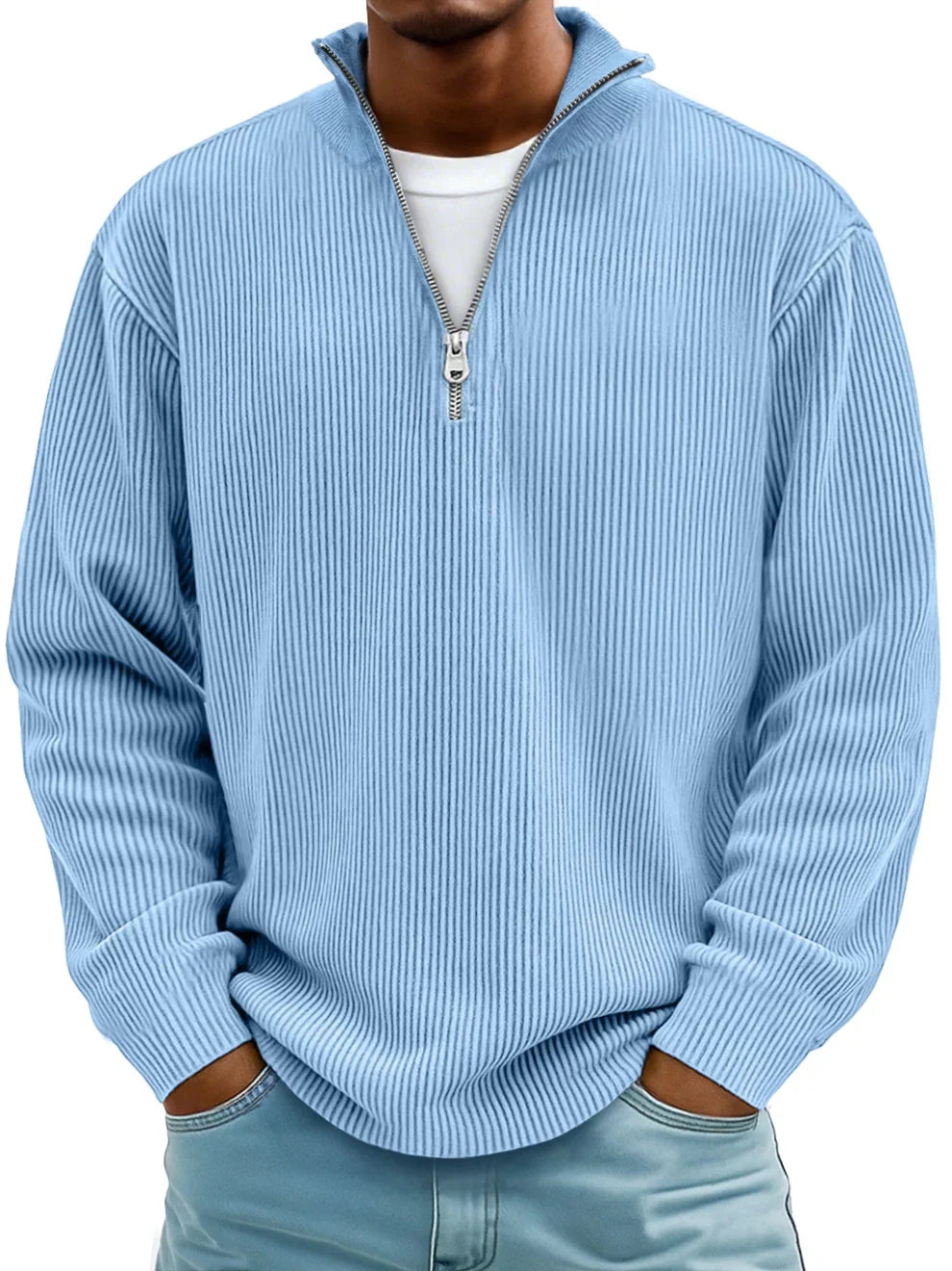 LIAM™ | HALF ZIP SWEATER