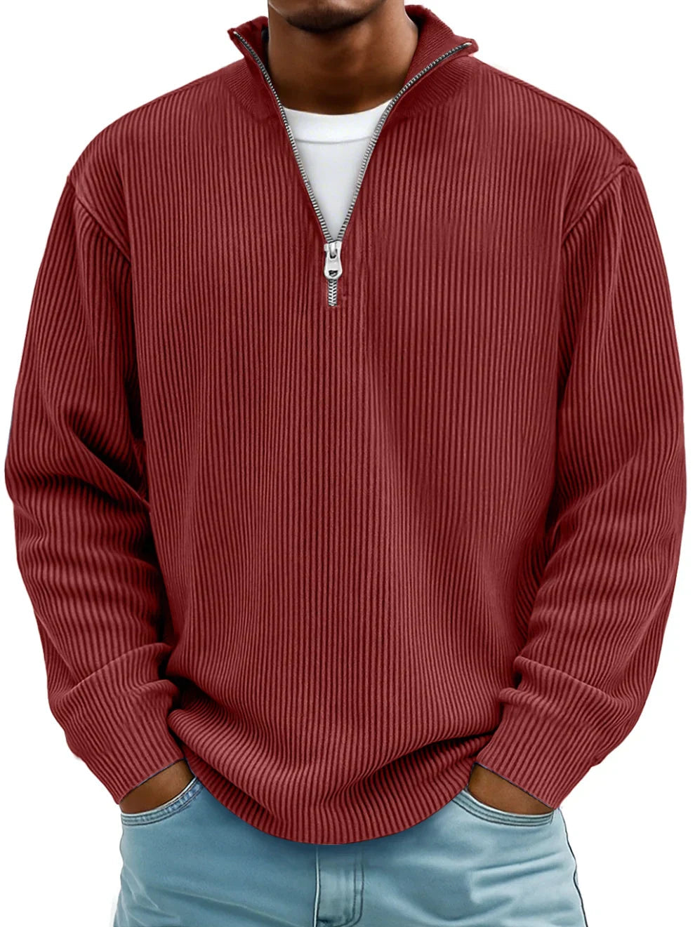 LIAM™ | TRENDY ZIP SWEATER