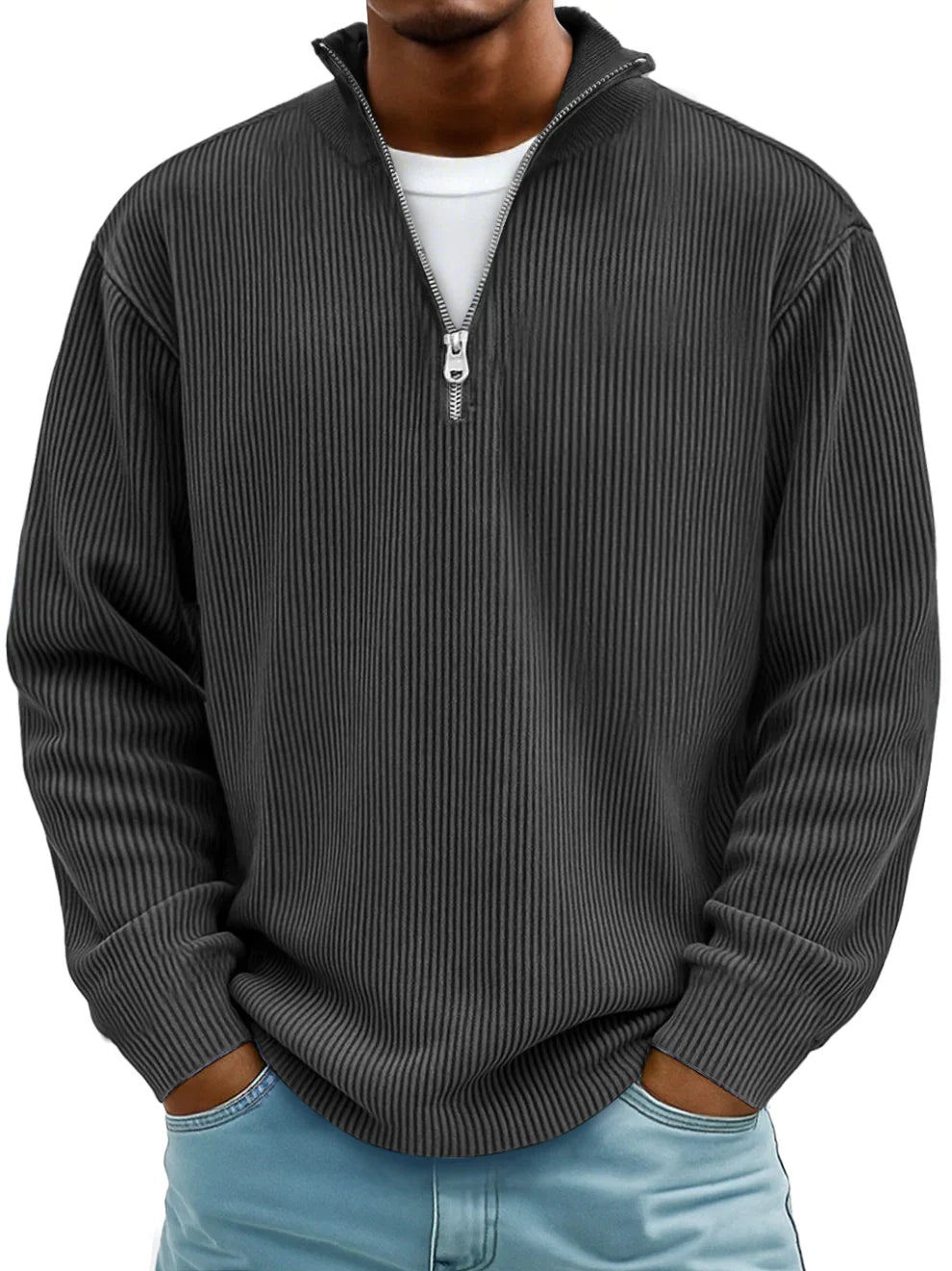 LIAM™ | HALF ZIP SWEATER