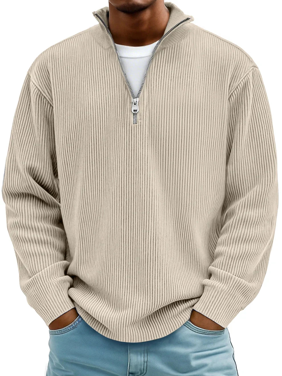 LIAM™ | TRENDY ZIP SWEATER