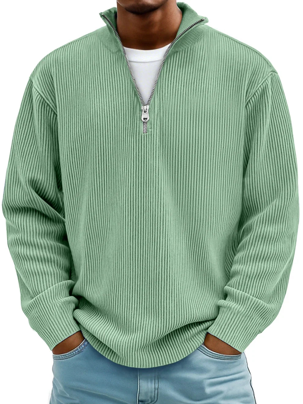 LIAM™ | HALF ZIP SWEATER