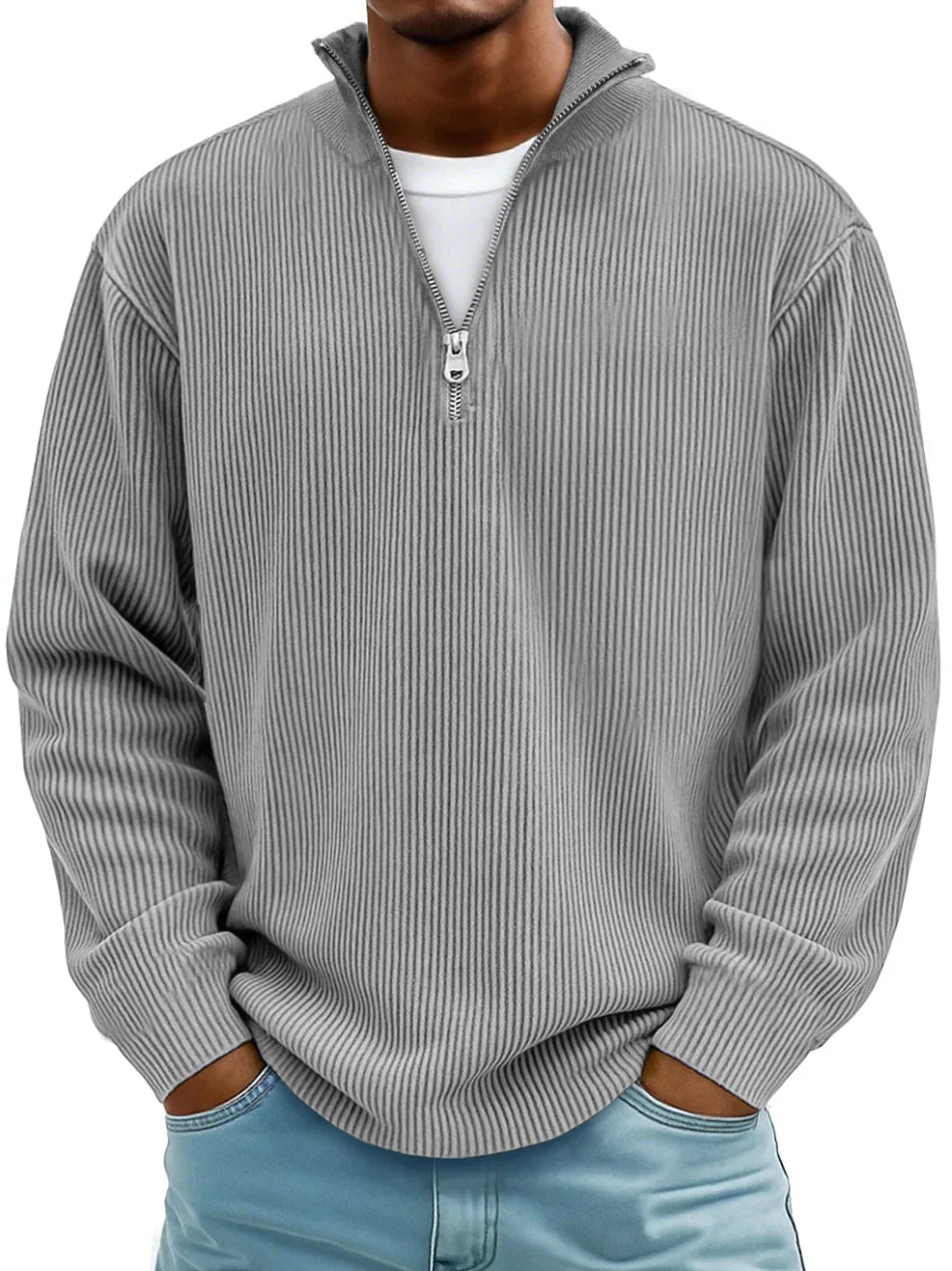 LIAM™ | TRENDY ZIP SWEATER