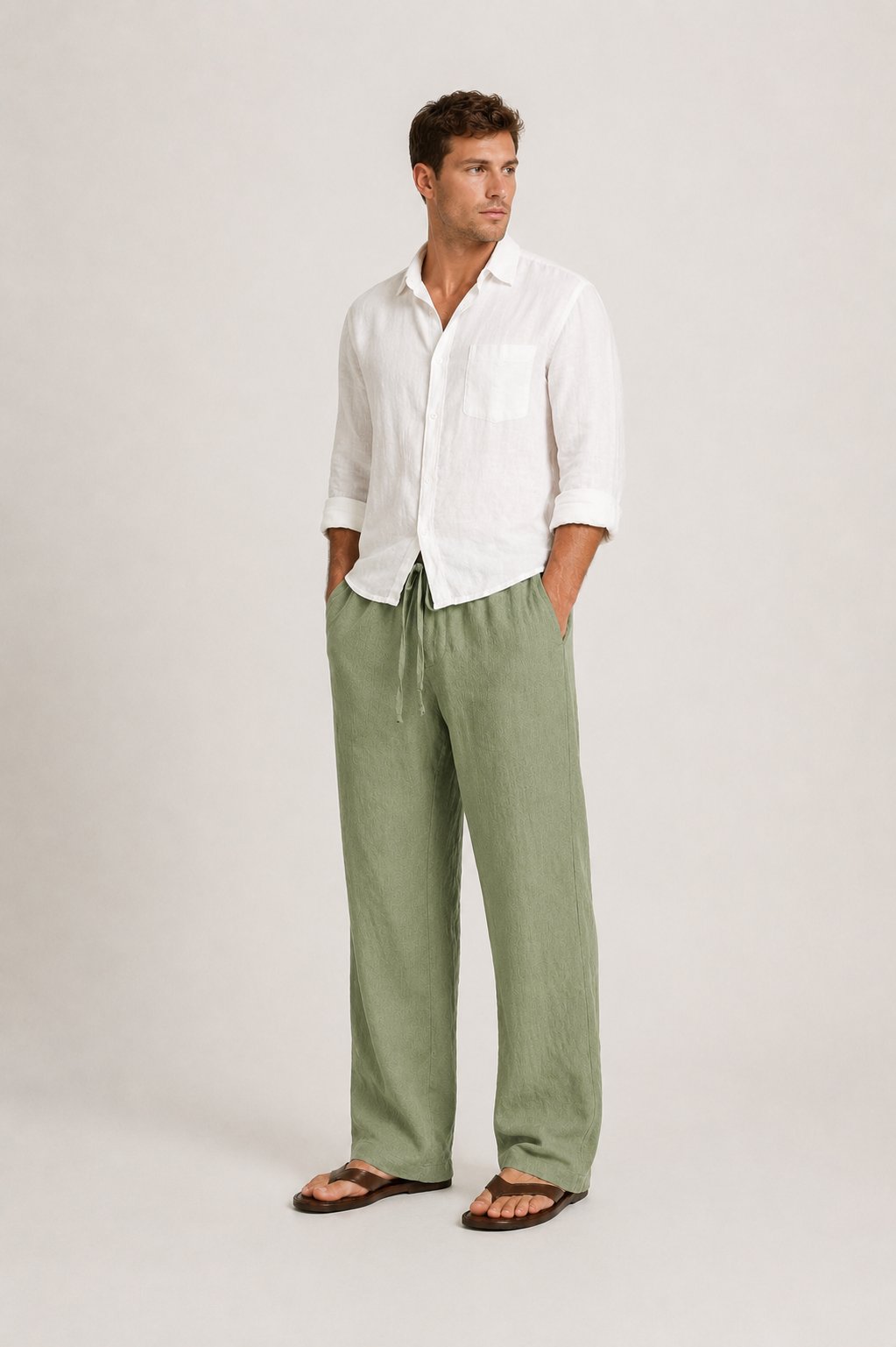 LIAM™ | Linen Drawstrings