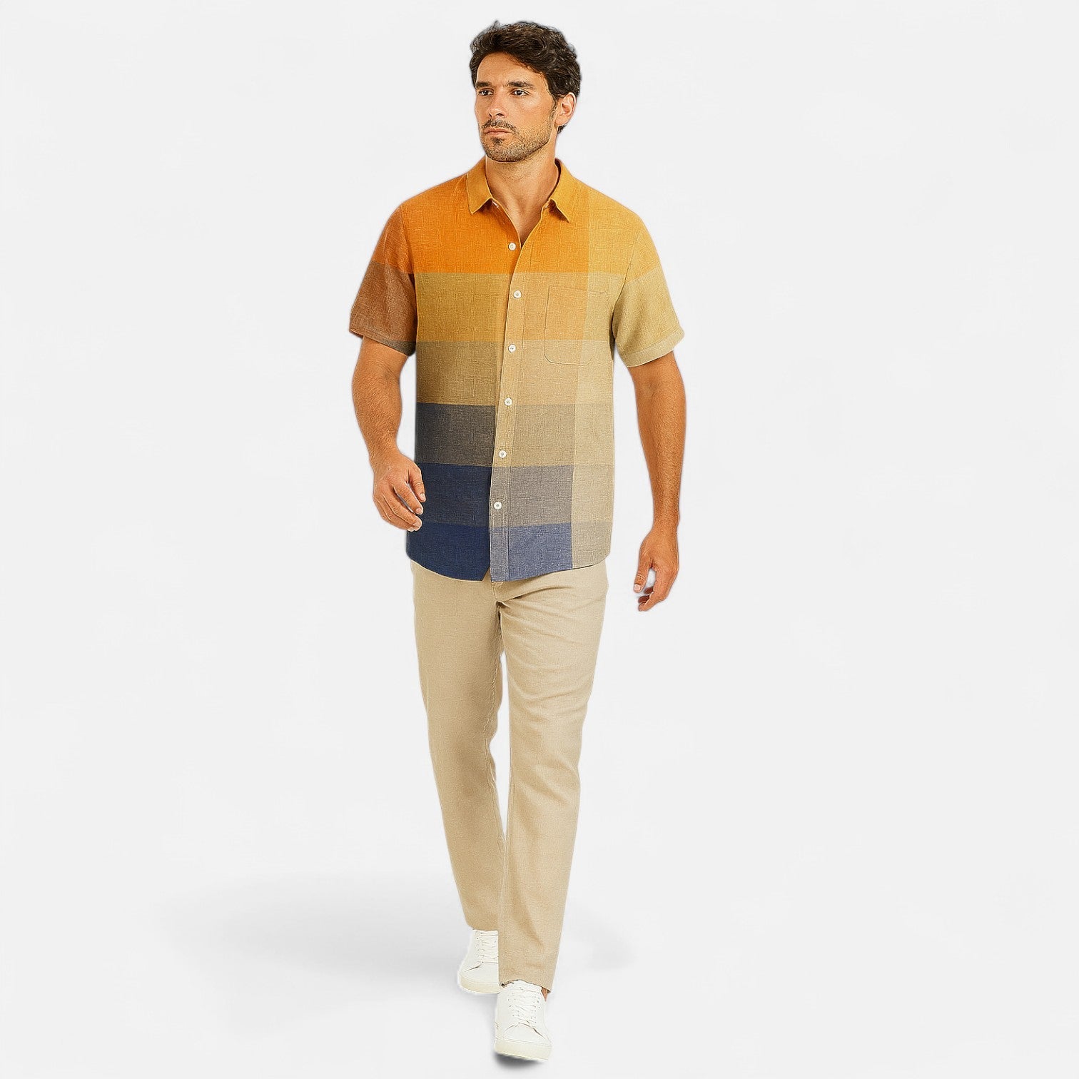 LIAM™ | Linen Camp Shirt