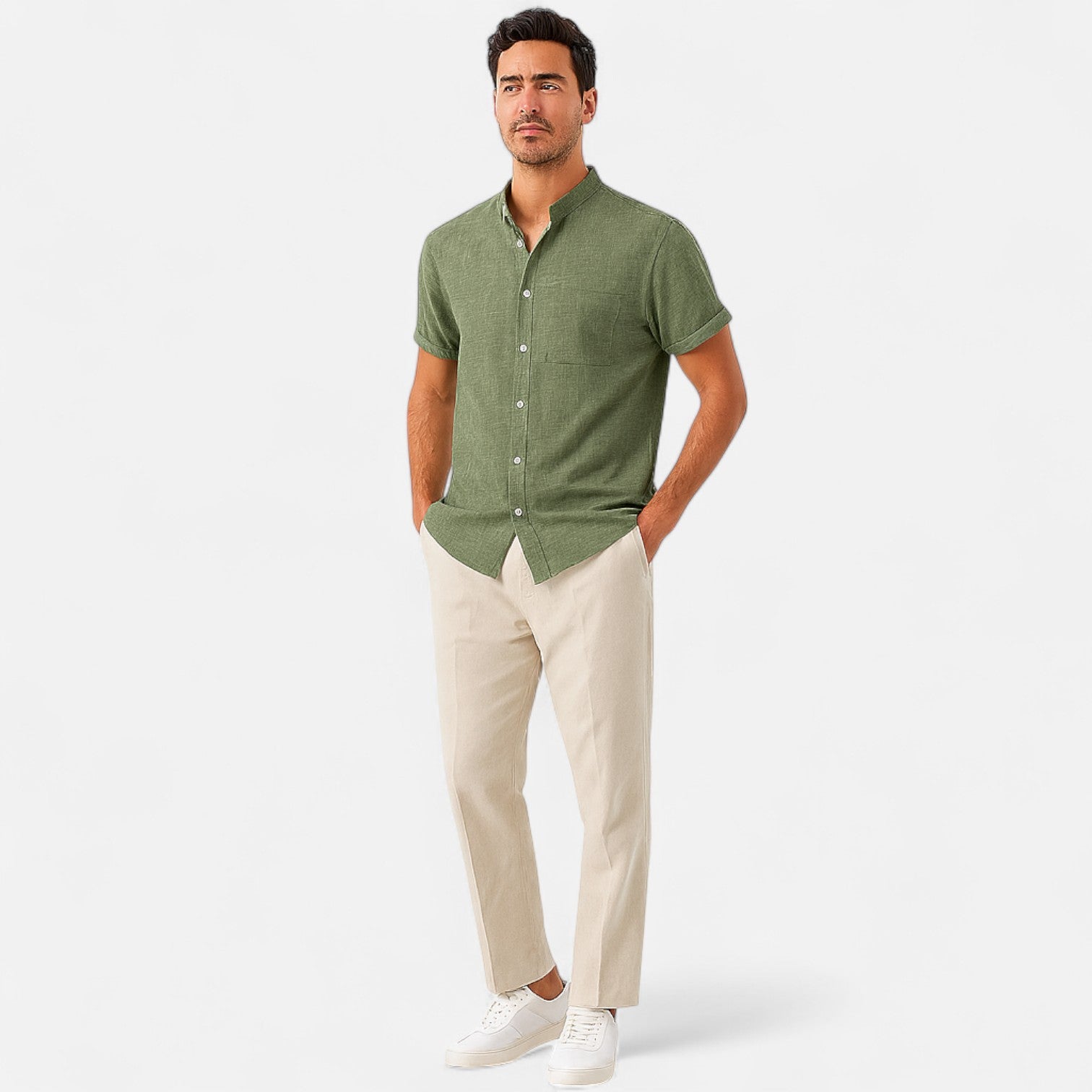 LIAM™ | Mandarin Shirt