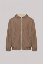 LIAM™ | Milano Hooded Jacket - Champagne