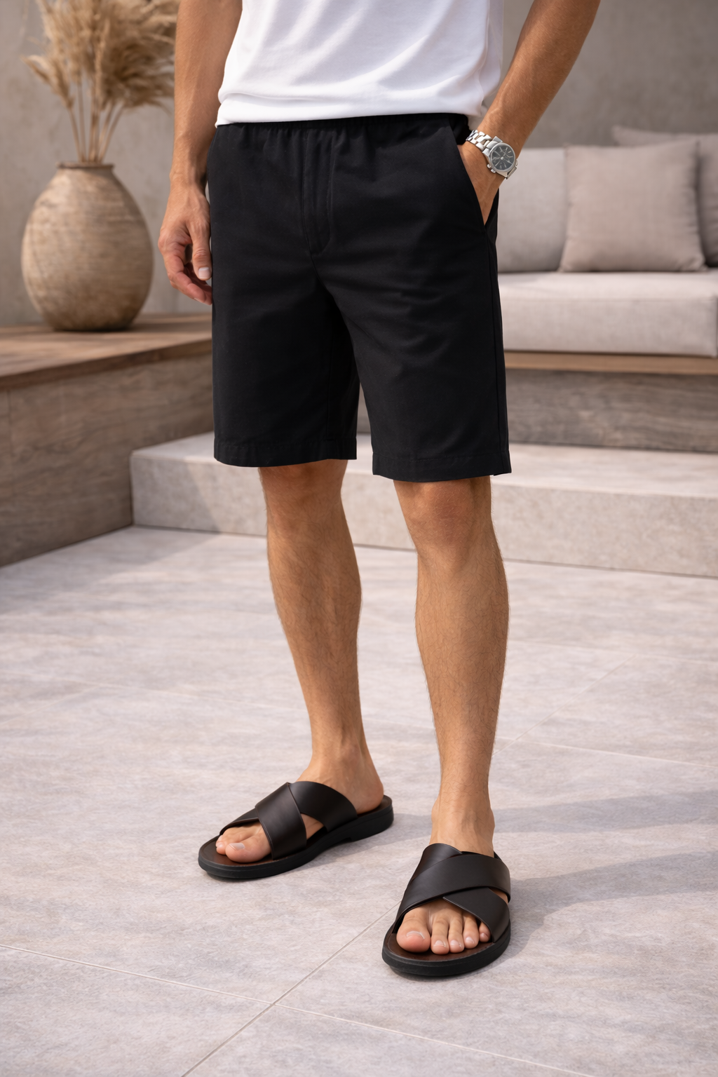 LIAM™ | Leather Slides