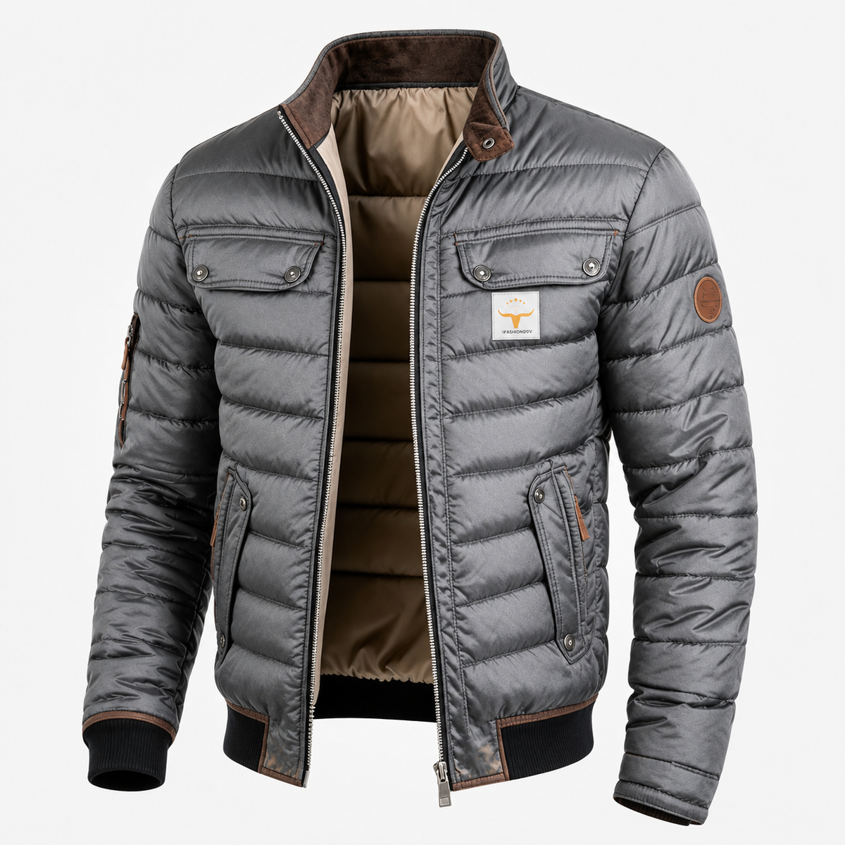 LIAM™ | Dario Vintage Jacket with a Bold Character