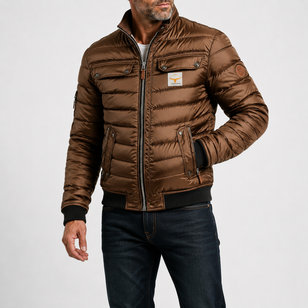 LIAM™ | Dario Vintage Jacket with a Bold Character