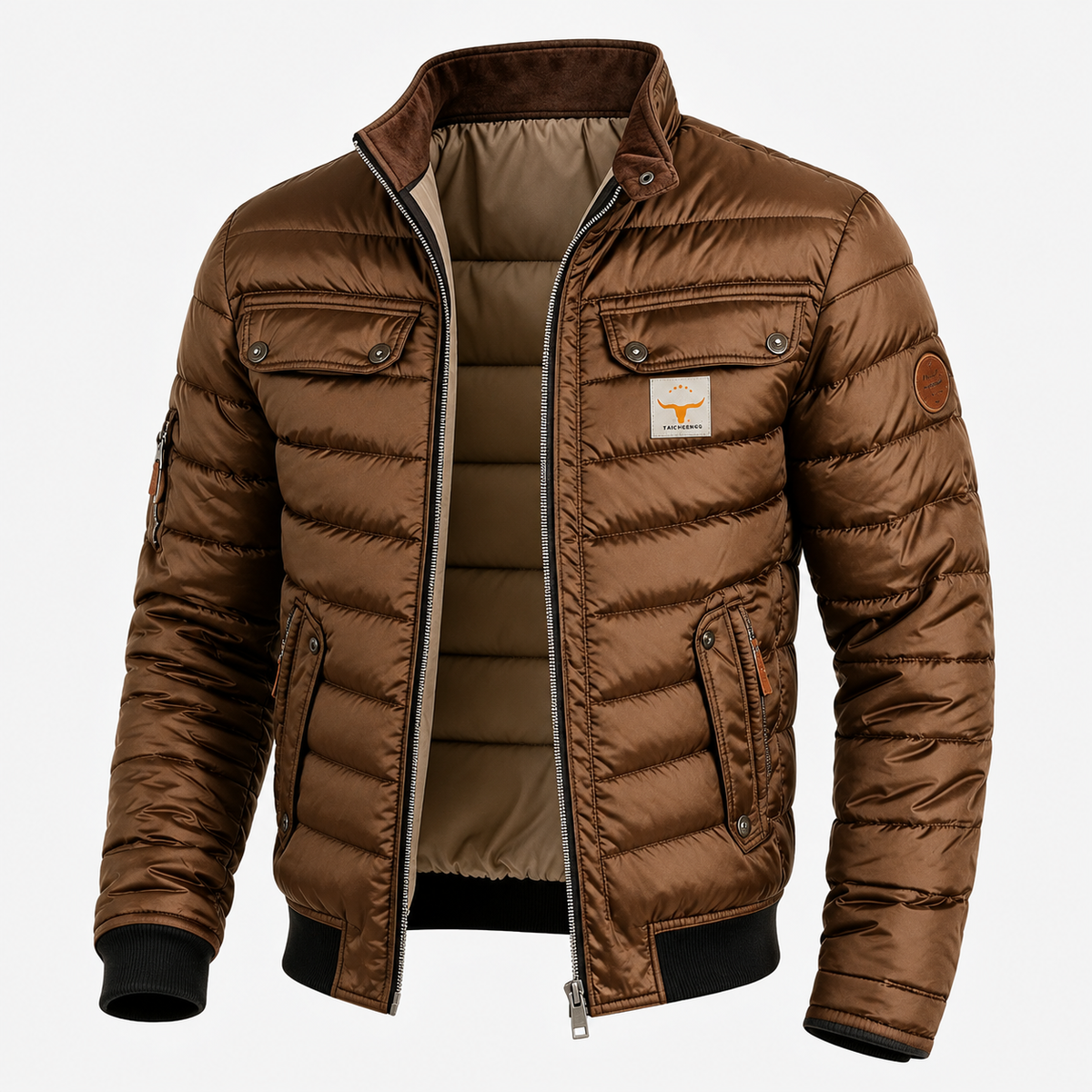 LIAM™ | Dario Vintage Jacket with a Bold Character