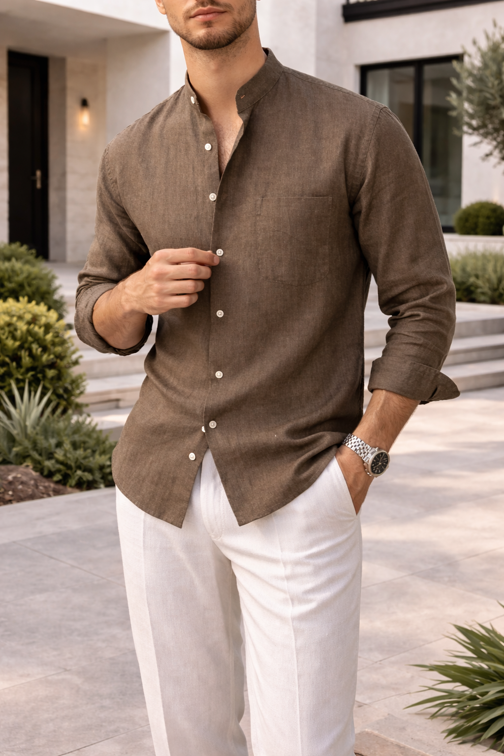 LIAM™ | Grandad Shirt