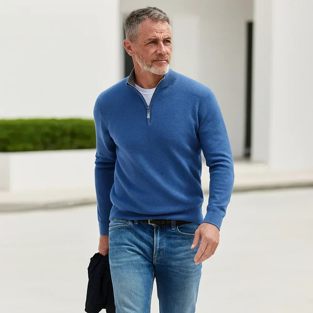 LIAM™ | ZIP-UP PULLOVER FOR MEN