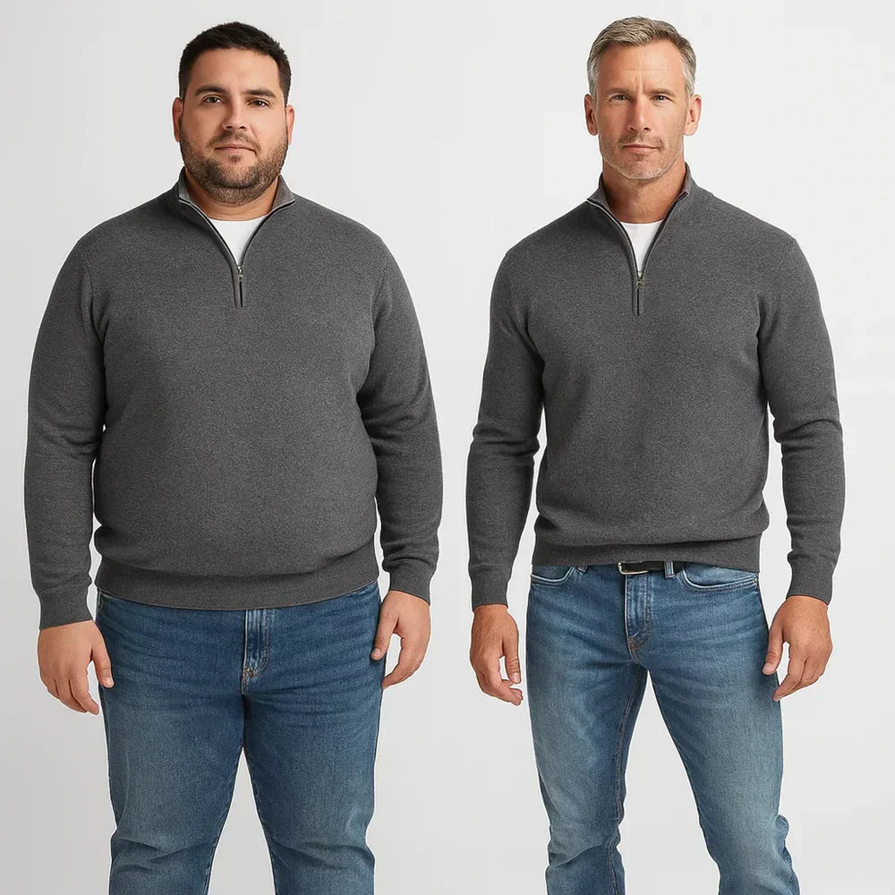 LIAM™ | ZIP-UP PULLOVER FOR MEN