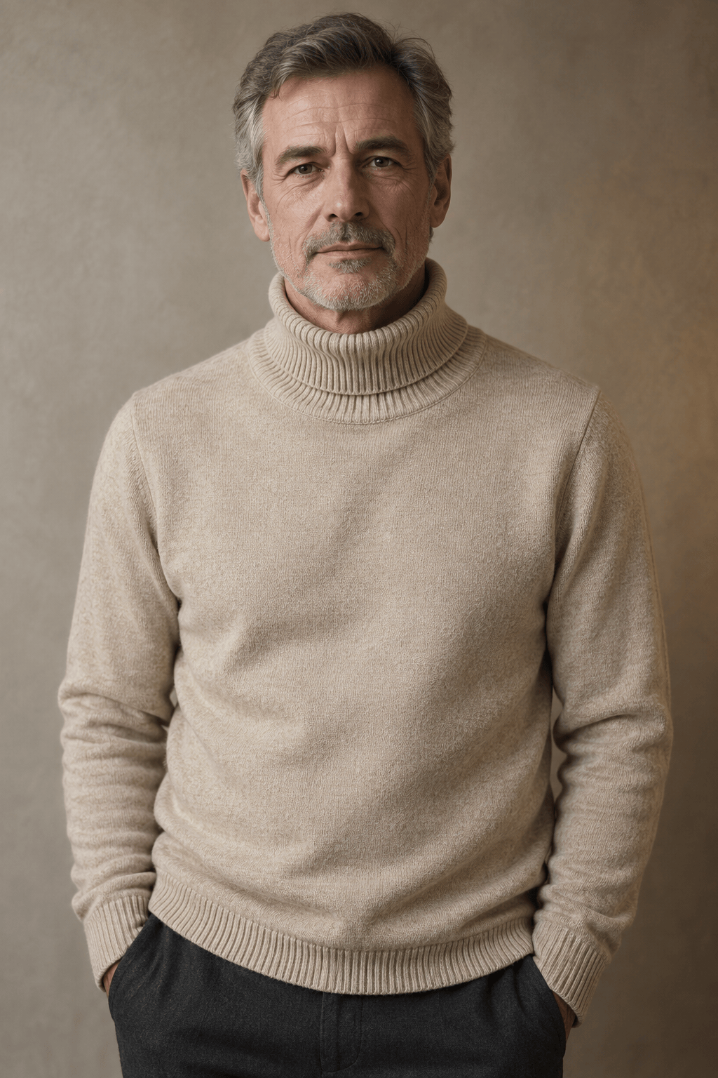 LIAM™ | André Ferran Cashmere Turtleneck