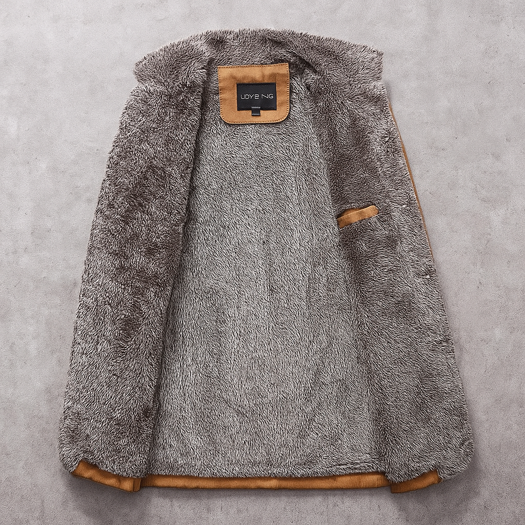 LIAM™ | Trenton Suede Overcoat