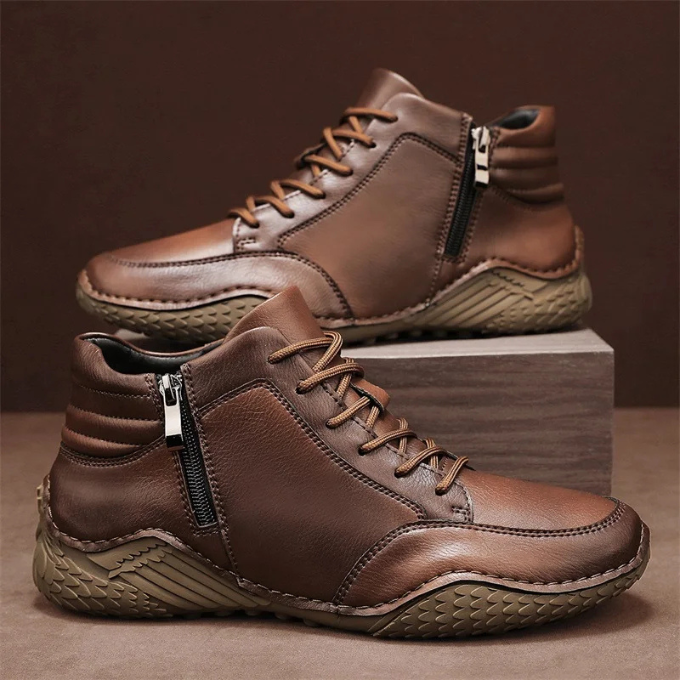 LIAM™ | RUGGED LEATHER BOOTS FOR MEN