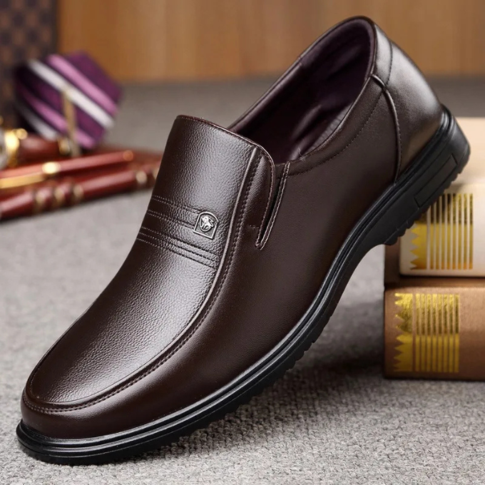 LIAM™ | LEATHER LOAFERS