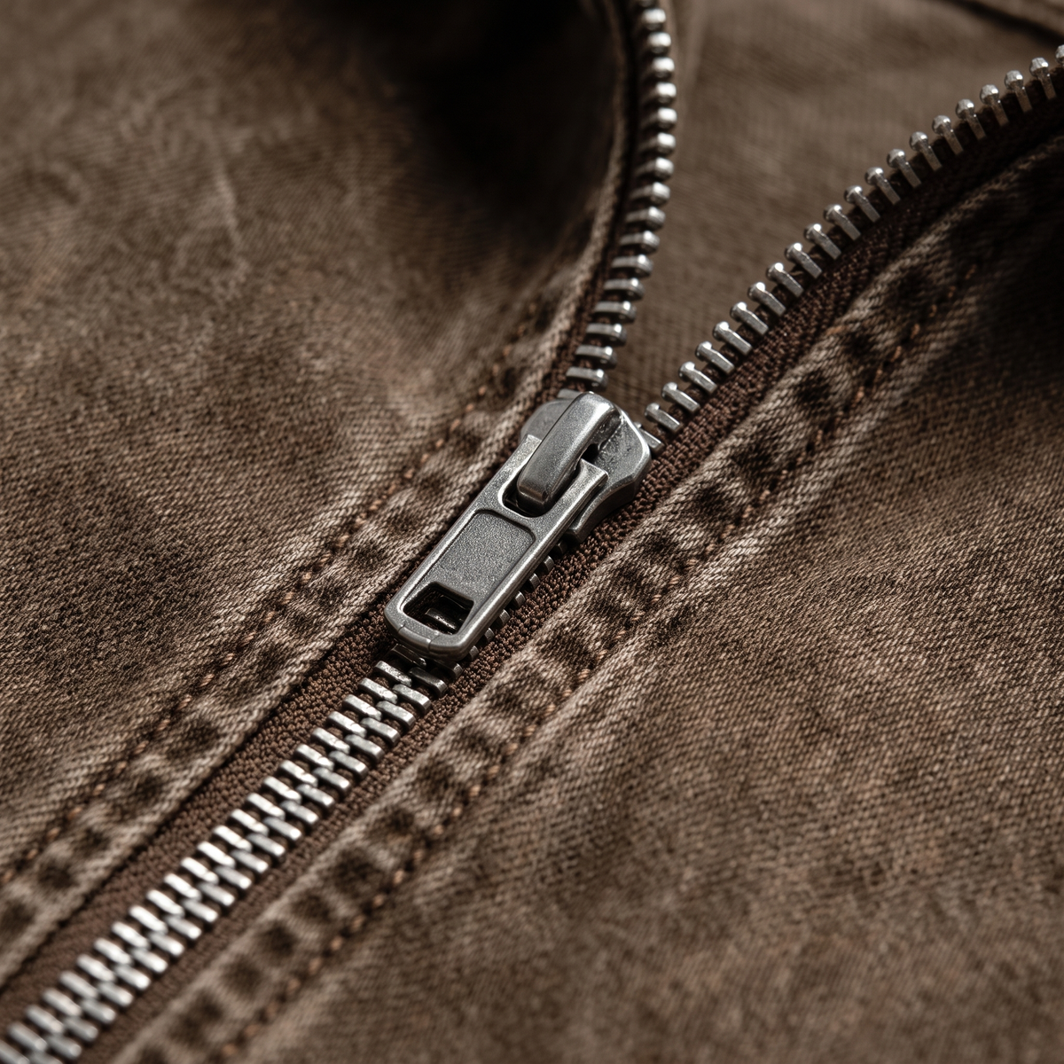 LIAM™ | RIVINGTON HALF-ZIP DENIM JACKET