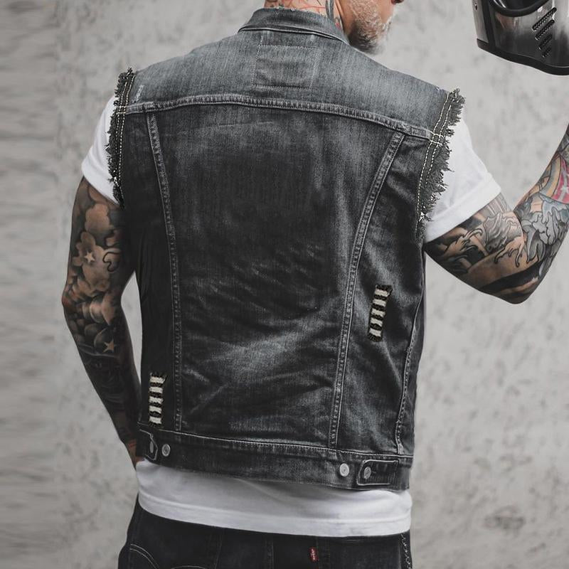 LIAM™ | Denim Gilet