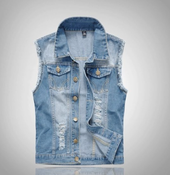 LIAM™ | Denim Gilet