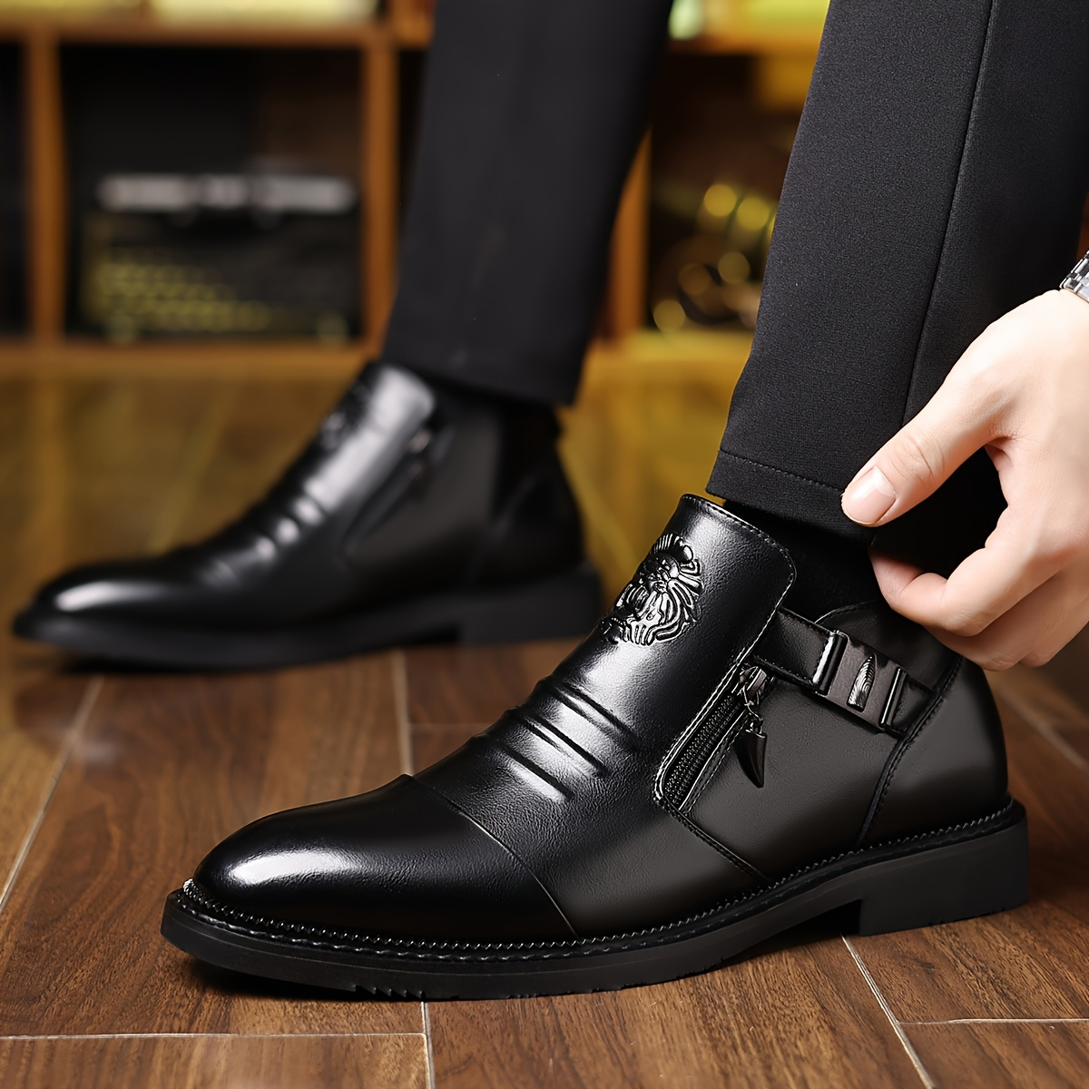 LIAM™ | Cristiano Leather Heritage Boots