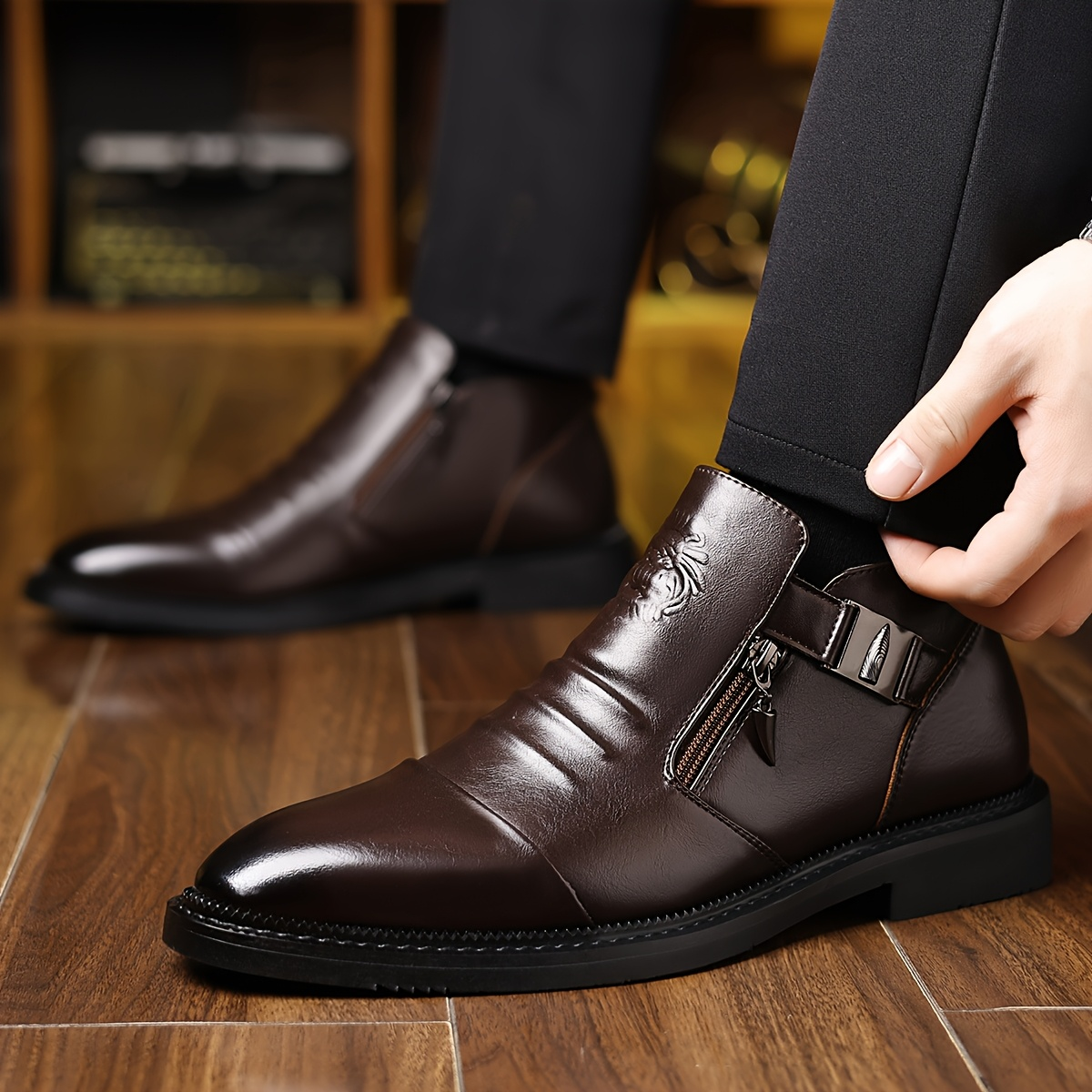 LIAM™ | Cristiano Leather Heritage Boots