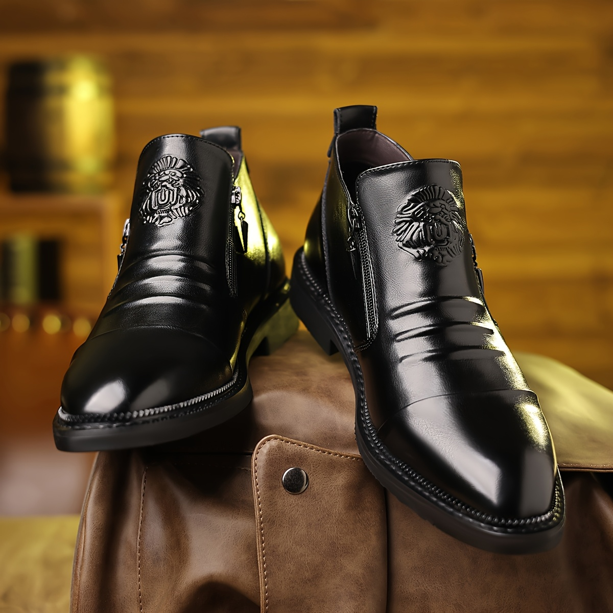 LIAM™ | Cristiano Leather Heritage Boots
