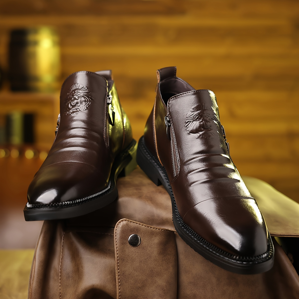 LIAM™ | Cristiano Leather Heritage Boots