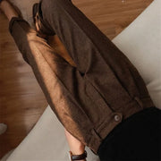 LIAM™ | Elegant Pure Wool Tailored Trousers
