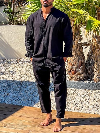 LIAM™ | Cotton-Linen Co-Ord