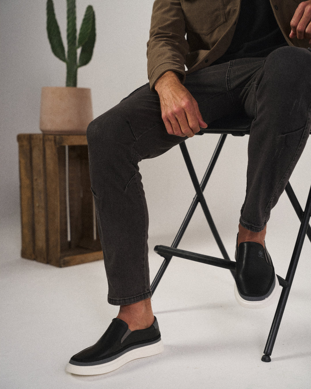 LIAM™ | Men's Platform Deck Shoes