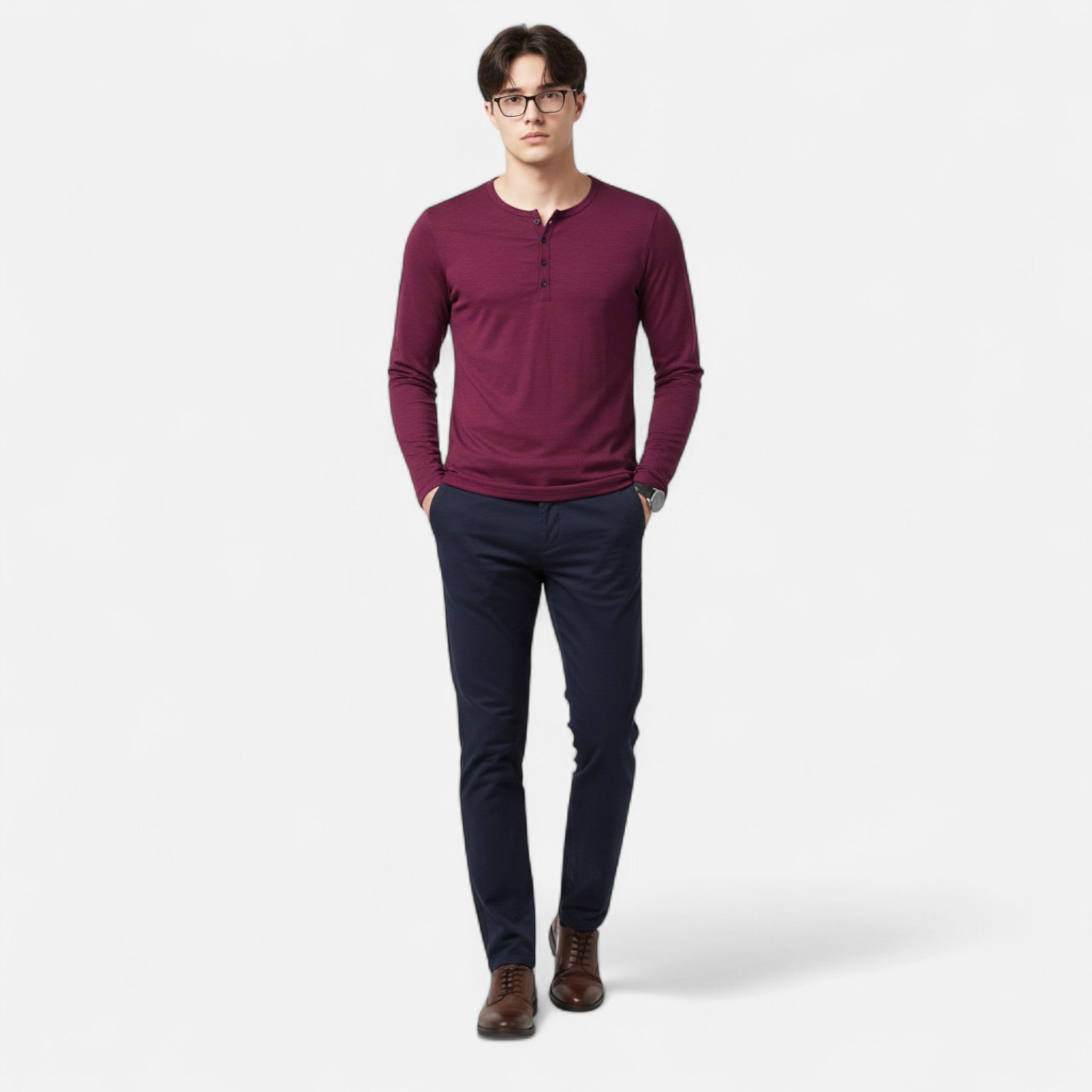 LIAM™ | Men's Cotton Long Sleeve