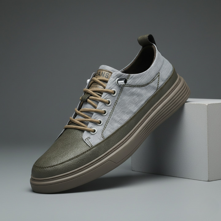 LIAM™ | MEN'S LEATHER SNEAKERS