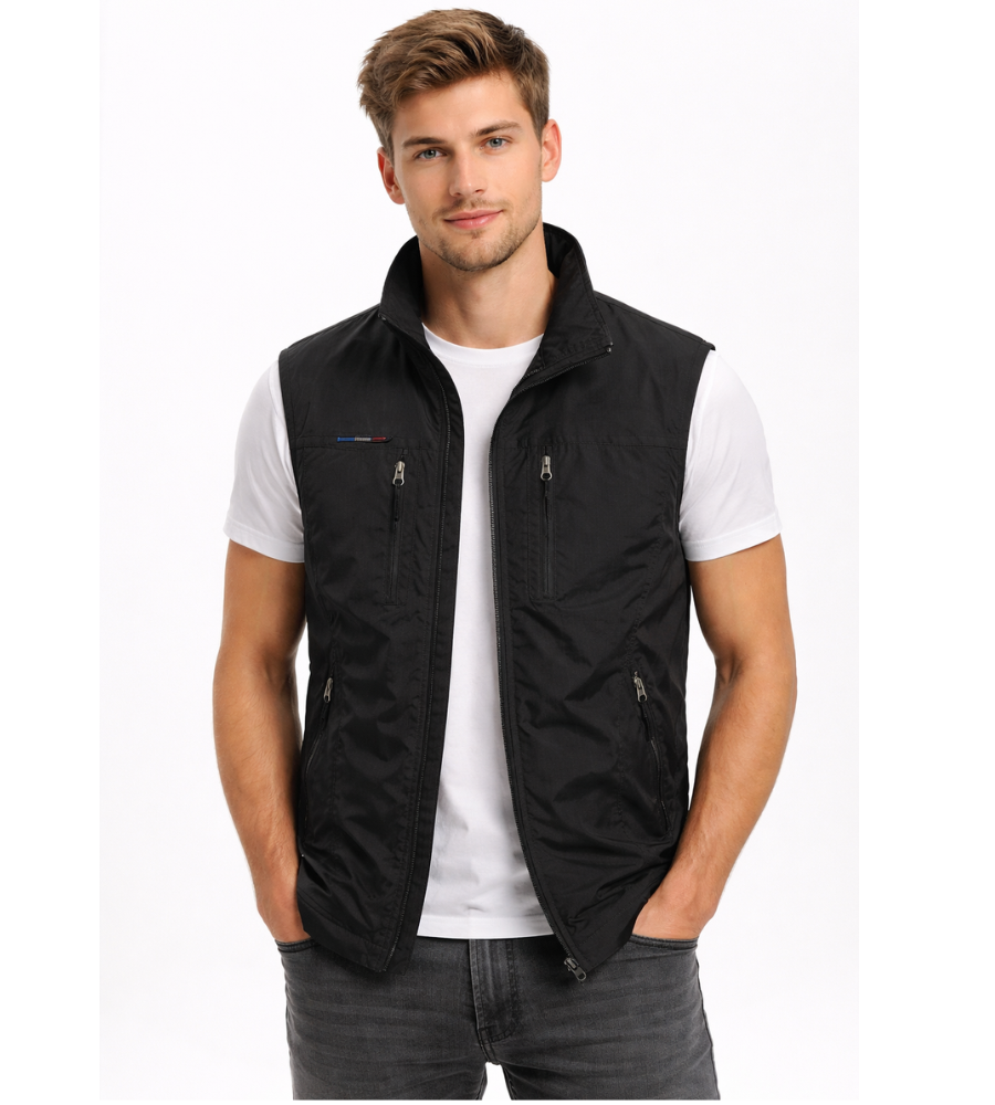 LIAM™ | Men's Nylon Zip Vest