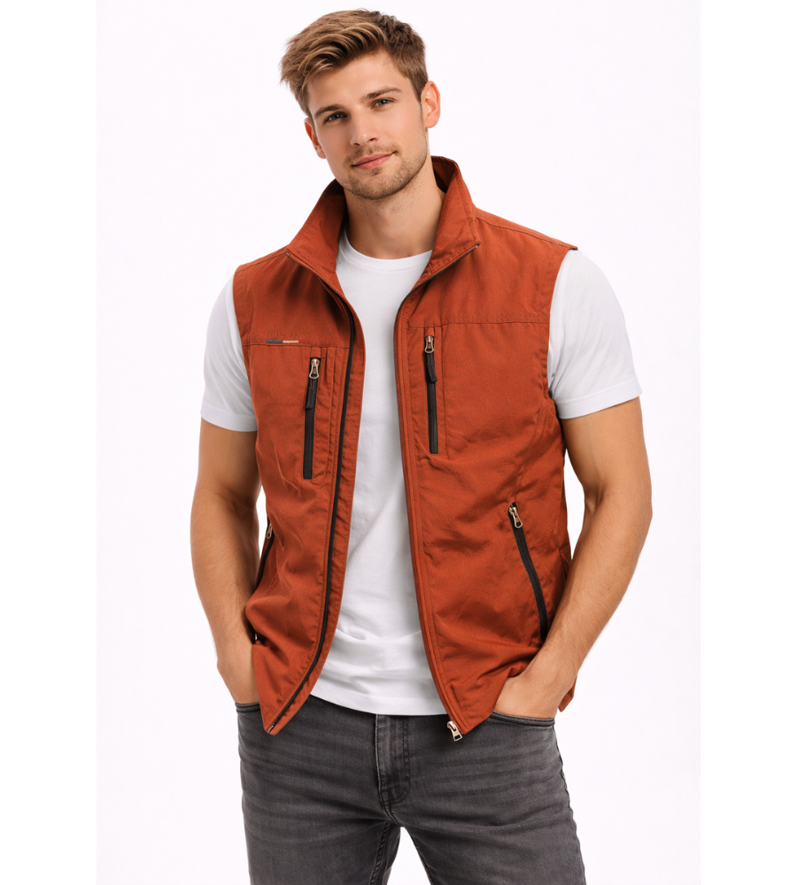 LIAM™ | Men's Nylon Zip Vest