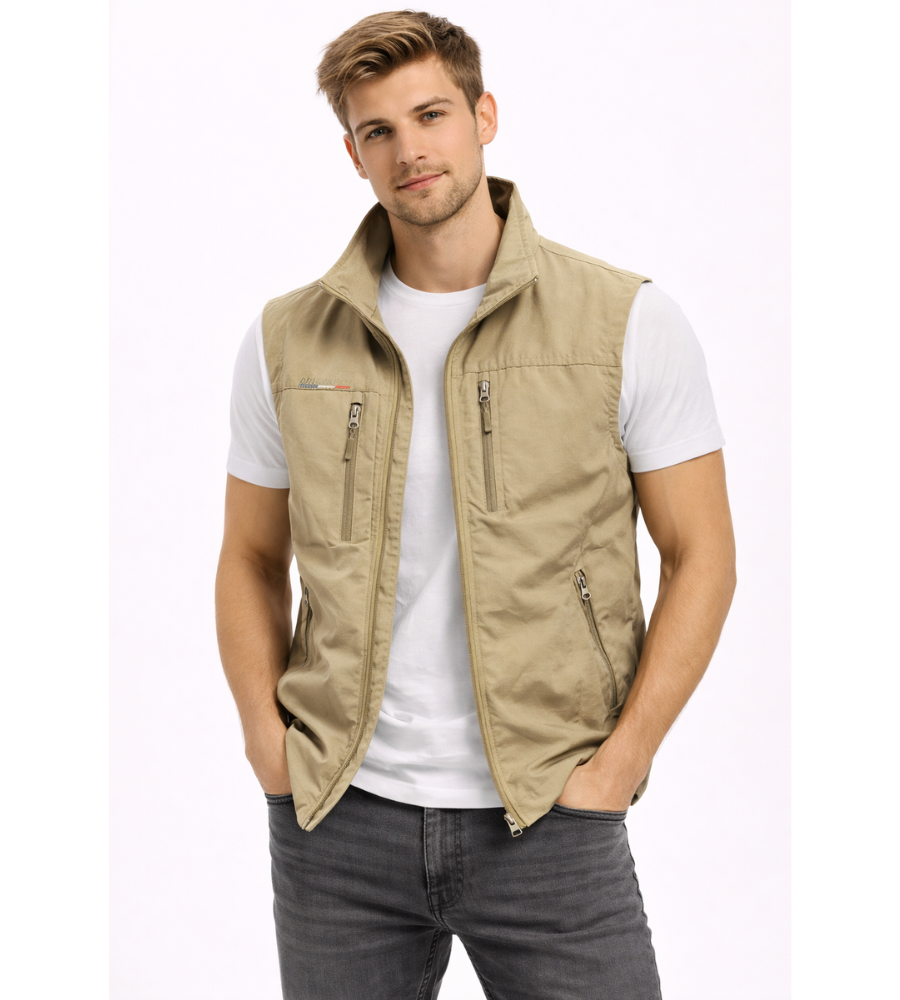 LIAM™ | Men's Nylon Zip Vest