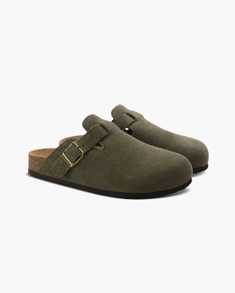 LIAM™ | SUEDE CLOGS