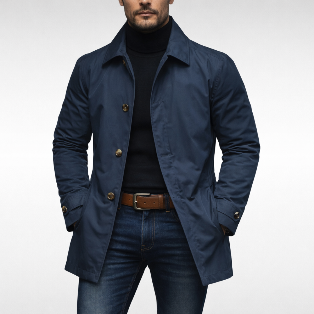 LIAM™ | Men's Quilted Weather Coat