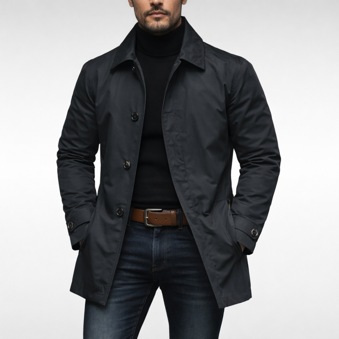LIAM™ | Men's Quilted Weather Coat